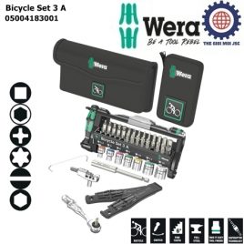 Bộ dụng cụ sửa đạp Wera 05004183001 Bicycle Set 3 A gồm 40 cái cho DIY và Workshop