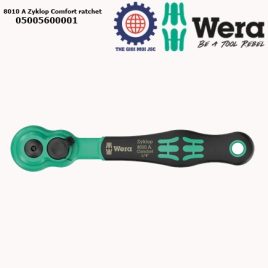 Tay vặn tròng cóc tự động 1/4″ Wera 05005600001 8010 A Zyklop Comfort ratchet dài 144mm