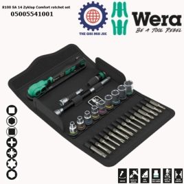 Bộ tuýp 1/4″ Wera 05005541001 8100 SA 14 Zyklop Comfort ratchet set gồm 28 cái