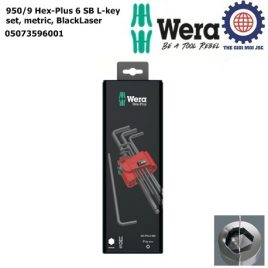 Bộ lục giác Wera 950/9 Hex-Plus 6 SB L-key set, metric, BlackLaser Wera 05073596001