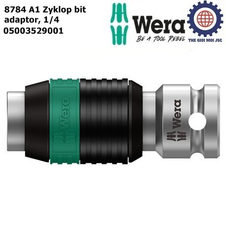 8784 A1 Zyklop bit adaptor Wera 05003529001