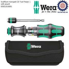 Bộ dụng cụ vặn vít đa năng Kraftform Kompakt 20 Tool Finder 1 with pouch Wera 05051016001