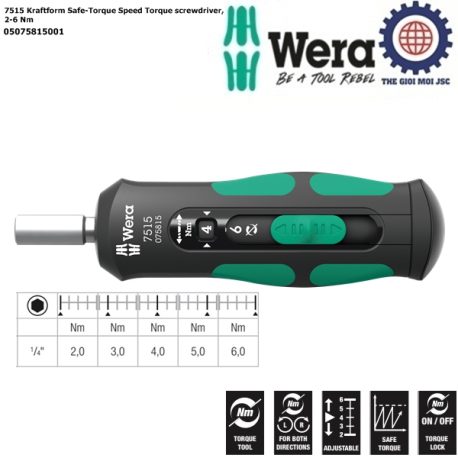 7515 Kraftform Safe-Torque Speed Torque screwdriver