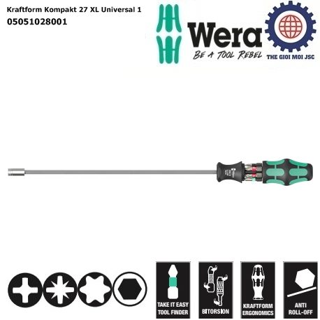 Wera 05051028001 Kraftform Kompakt 27 XL Universal 1 thegioimoijsc