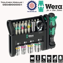 Bộ dụng cụ đa năng Wera Tool-Check Modular 1 gồm 21 chi tiết Wera 05049000001