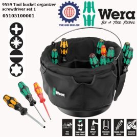 Bộ tua vít đa năng Wera 9559 Tool bucket organizer screwdriver set 1 (không bao gồm xô đi kèm) mã 05105100001